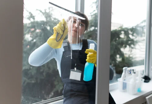 Nettoyage de vitres intérieures et extérieures à Gourgé